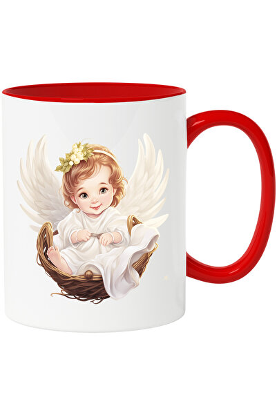 StoryGift Romania Cana Cu O Fetita Cu Aripi De Ingeras | Ilustratie | Sta Int...