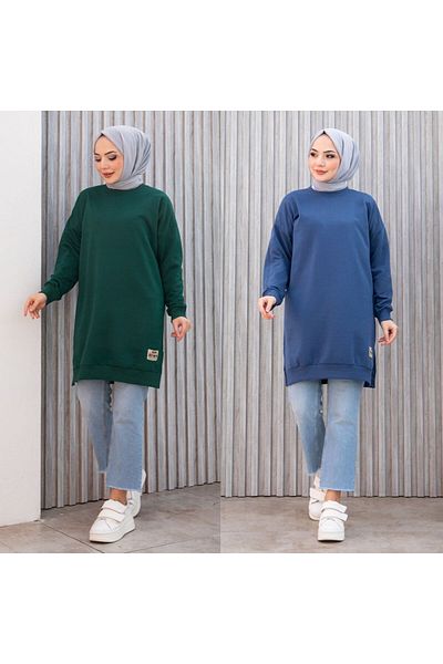 Bala Giyim 2-Piece Twoprint Women's Tunic