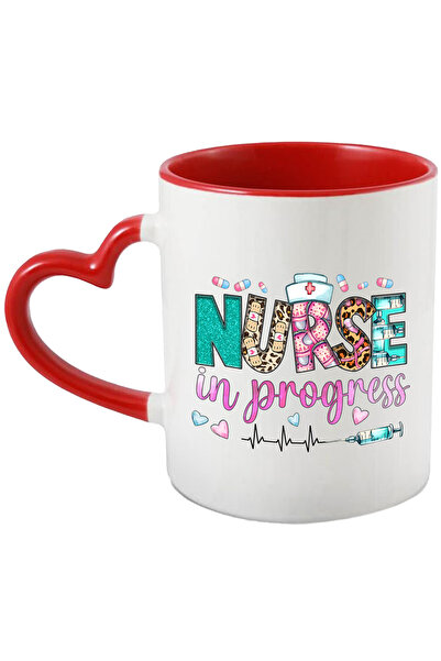 StoryGift Romania Cana Cu Mesajul "nurse In Progress", Profesie, Ilustratie, ...