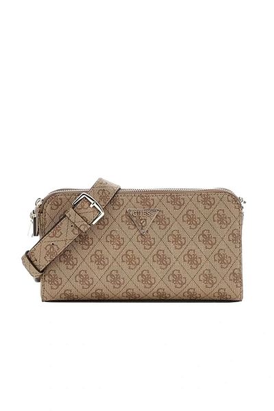 Guess Eco Erıca Status Cro Women's Brown Crossbody Bag Hwesg951012-Ltl