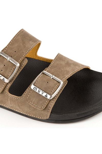 Muya Nova Orthopedic Sole Men's Slippers – Mink |   Daily Comfort
