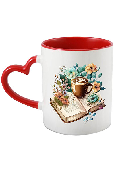 StoryGift Romania Cana Cu O Carte Deschisa Pe Care Este Pusa O Ceasca Cu Cafe...