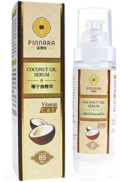 pınara VigorWell PINNARA Coconut Oil Serum Vitamin C & E for Face, Hands, Body and Hair 85ml