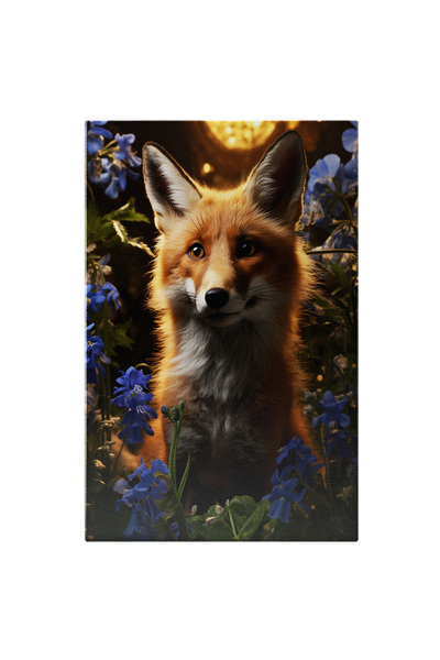 StoryGift Romania Tablou Canvas: Animal Sălbatic, Vulpe, Portret- Natură Pict...