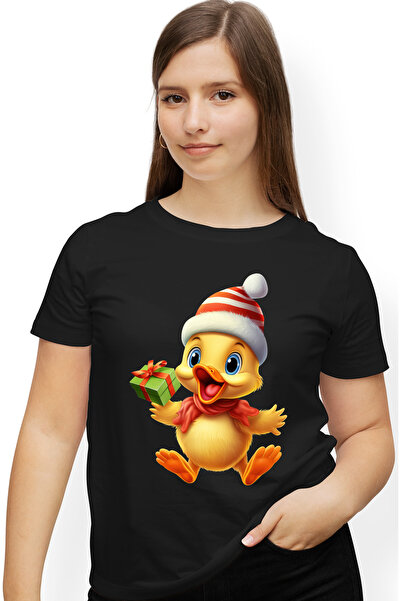 StoryGift Romania Tricou Femei Cu O Ratusca Vesela, Ilustratie, Uluita, Tine ...