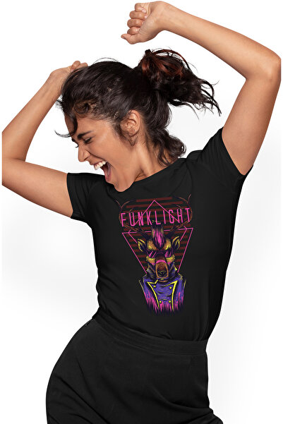 StoryGift Romania Tricou Femei Cu Portret Cerb Cu Ochelarii De Soare Si Costu...