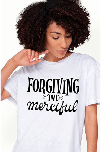 StoryGift Romania Tricou Femei Cu Textul "forgiving And Merciful" - Iertator ...