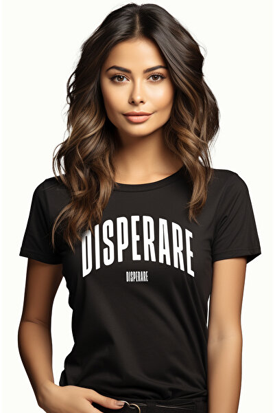 StoryGift Romania Tricou Femei Cuvantul Disperare, Motivational, Self Help, I...