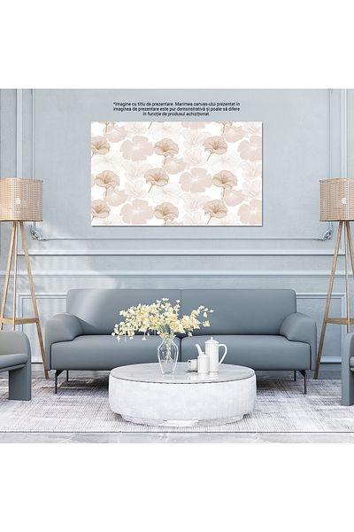 StoryGift Romania Canvas Painting 70 X 50cm Floral Details In Handmade Style - Pattern, Flowers, Illustration 70, stg