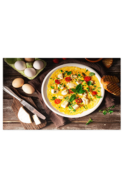 StoryGift Romania Tablou Canvas: Omeleta Delicioasa Pentru O Cina Reusita - G...