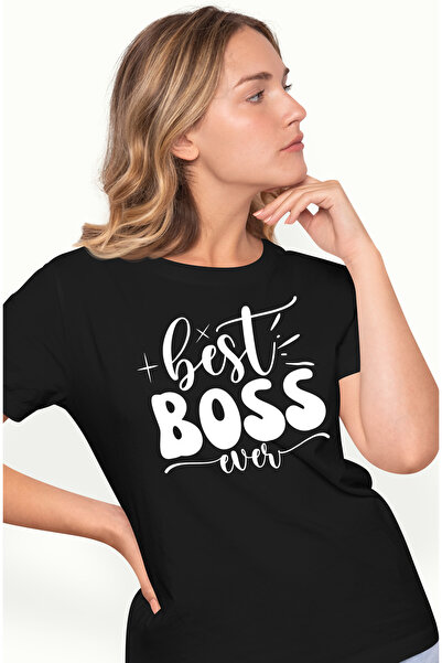 StoryGift Romania Tricou Femei Pentru Cel Mai Tare Sef Dintotdeauna - Inteleg...