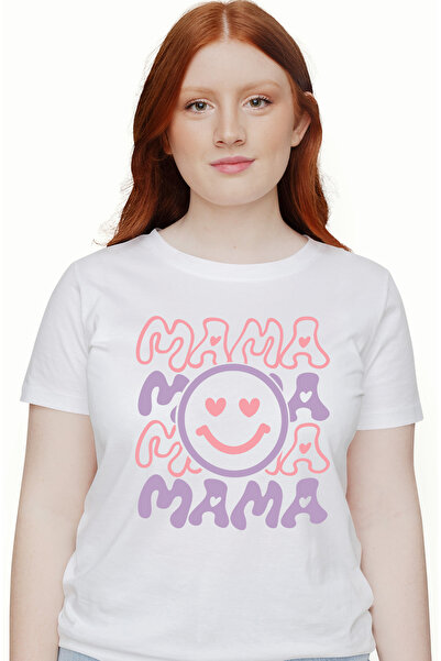 StoryGift Romania Tricou Femei Cu Smiley Face Ochii Inimi, Text Mama, Cea Mai...