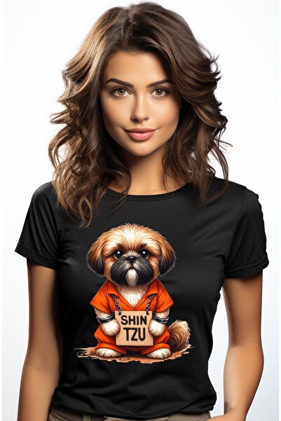 StoryGift Romania Tricou Femei Cu O Oaie Care Sta Intr-o Briosa, Ilustratie, ...