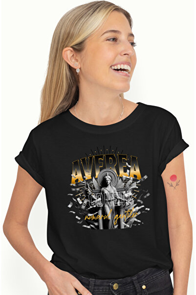 StoryGift Romania Tricou Femei Statuie Femeie Averea Se Masoara In Numarul De...