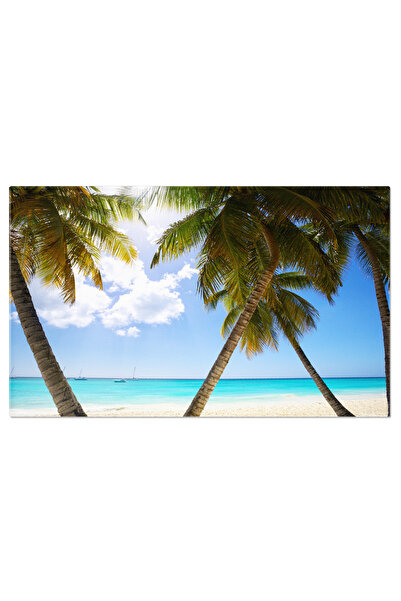 StoryGift Romania Tablou Canvas Plaja In Caraibe Plaja, Caraibe, Exotic, Ocea...