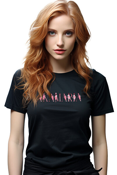 StoryGift Romania Tricou Femei Cu Numele Anamaria, Floral, Colorat, Creativ, ...