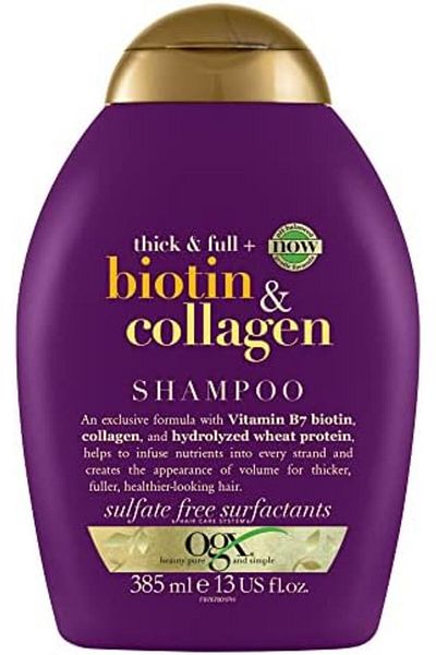 OGX Ogx, Shampoo, Thick & Full+ Biotin & Collagen, 385ML