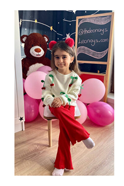 Leonays Leonay's Kiraz Desenli İkili Takım