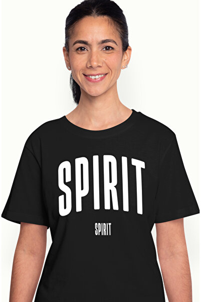 StoryGift Romania Tricou Femei Cuvantul Spirit, Motivational, Self Help, Inte...