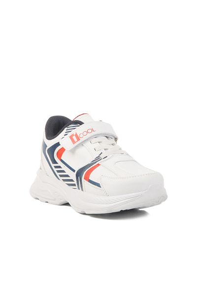 AYK'S Cool White Lightweight Children's Sports Shoes 2330 F