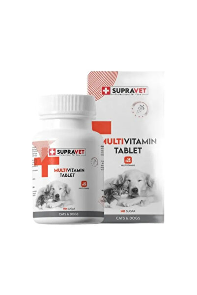 Supravet Kedi Ve Köpekler İçin Multivitamin Tablet 75 Adet