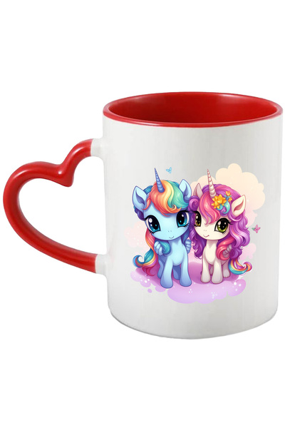 StoryGift Romania Cana Cu 2 Unicorni | Ilustratie | Norisori | Veseli | Feric...