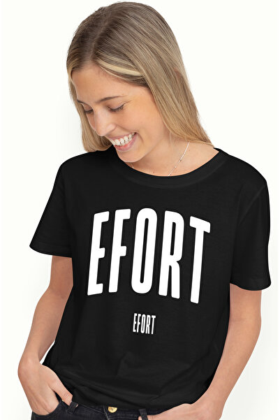 StoryGift Romania Tricou Femei Cuvantul Efort, Motivational, Self Help, Intel...