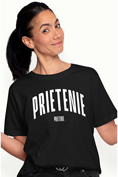 StoryGift Romania Tricou Femei Cuvantul Prietenie, Motivational, Self Help, I...