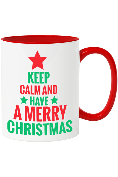 StoryGift Romania Cana Cu Mesajul "pastreaza-ti Calmul Si Sa Ai Un Craciun Fe...