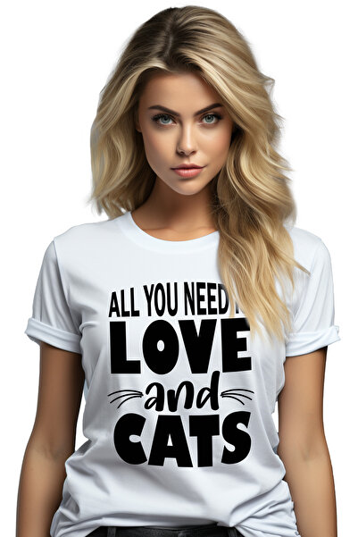 StoryGift Romania Tricou Femei Pentru Iubitorii De Pisici Cu Textul In Englez...