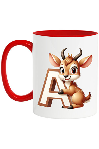 StoryGift Romania Cana Cu O Antilopa Cu Litera "a", Ilustratie, Pentru Copii,...