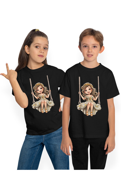 StoryGift Romania Tricou Copii Cu O Printesa Frumusica, Ilustratie, Se Da In ...