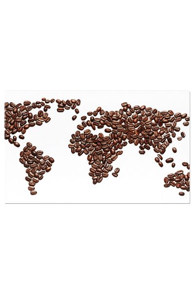 StoryGift Romania Tablou Canvas - Distributia Globala A Cafelei Arabica