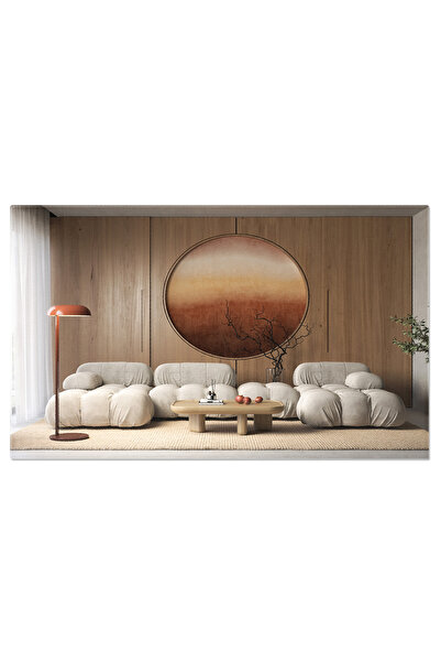 StoryGift Romania Tablou Canvas - Interior Minimalist Cu Mobilier Si Culori V...