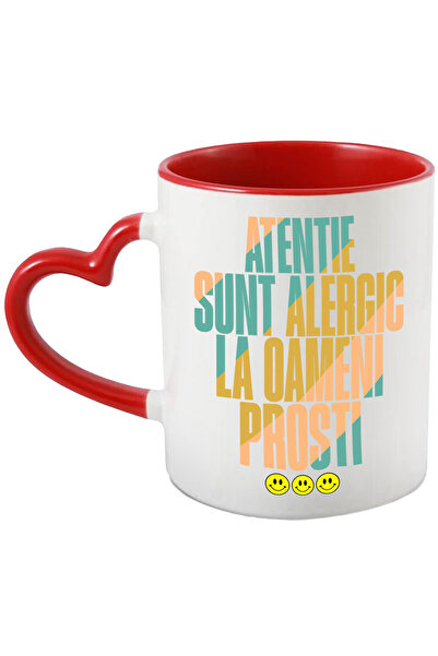 StoryGift Romania Cana Cu Design Stil Gradient Smiley Face Text Atentie Sunt ...