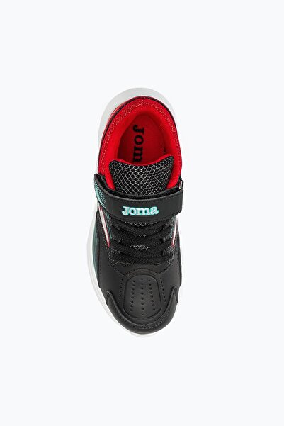 Joma Active JR 2401 JACTIW2401V Siyah Kırmızı Çocuk Günlük Spor Ayakkabı