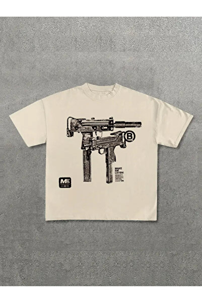 bellanova Μπλουζάκι με γραφικό τύπωμα αποσυναρμολόγησης όπλων για άνδρες