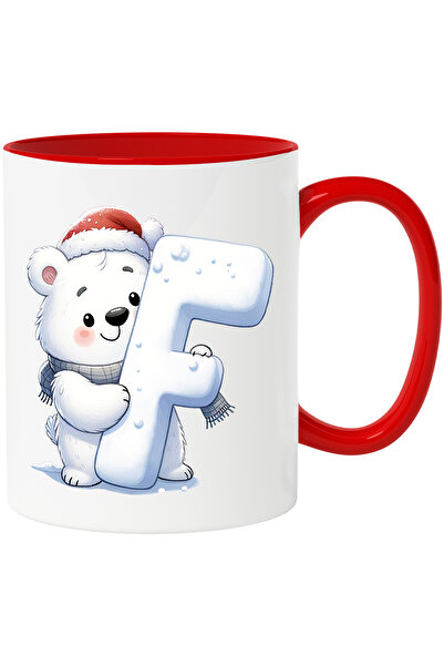 StoryGift Romania Cana Cu Un Urs Polar Care Tine Litera "f" | Ilustratie | Ca...
