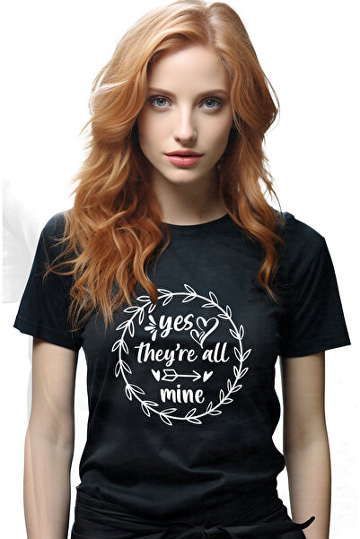 StoryGift Romania Tricou Femei Pentru O Mama Iubitoare Cu Mesajul "yes, They'...