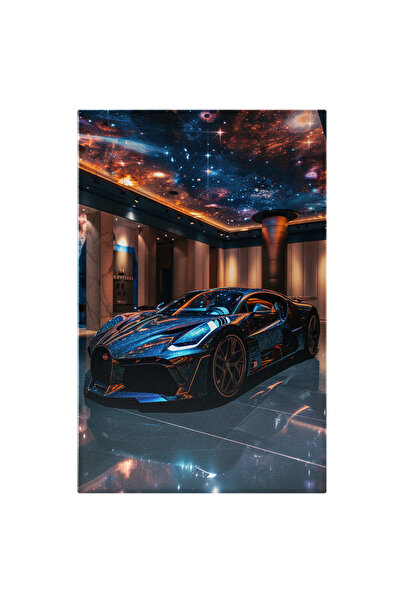 StoryGift Romania Tablou Canvas: Imaginea Unei Masini Moderne In Showroom - Fotografie Artistica Si Design A