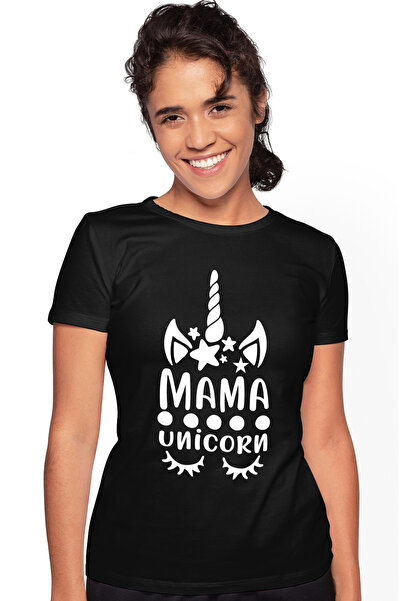 StoryGift Romania Tricou Femei Cu Textul "mama Unicorn" - Creatura Fantastica...
