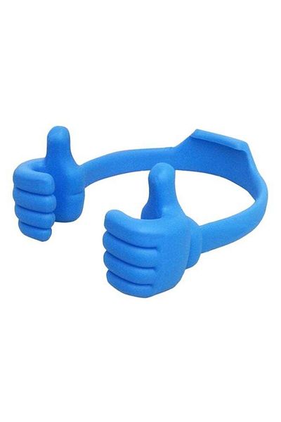 Generic حامل الهاتف المحمول Thumb OK - أزرق