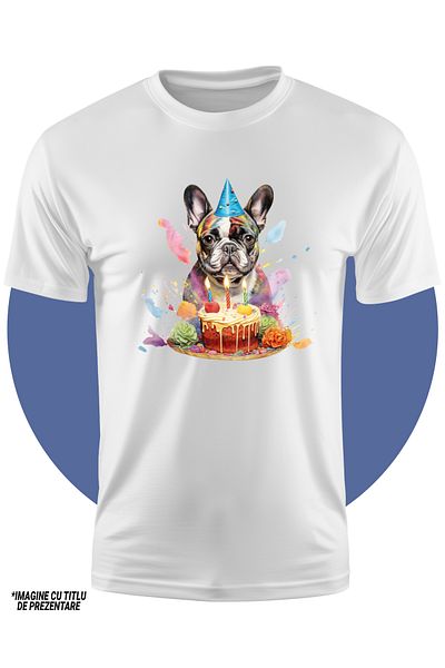 StoryGift Romania Tricou Copii Cu Un Unicorn Cu Inimioara In Frunte, Ilustratie, Imbujorat, Cuminte, Jucaus,