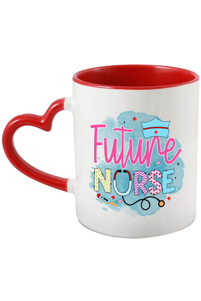 StoryGift Romania Cana Cu Mesajul "future Nurse", Profesie, Ilustratie, Munca...