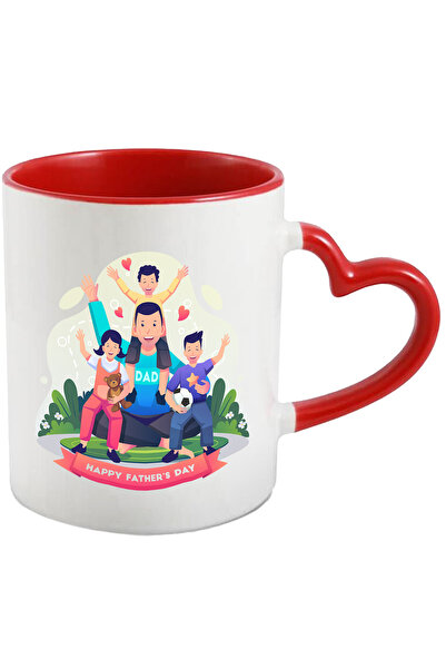 StoryGift Romania Cana Cu Mesaj In Engleza Happy Father's Day, Ziua Tatalui, ...