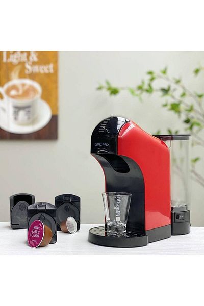 DLC 3-in-1 multi-capsule coffee maker