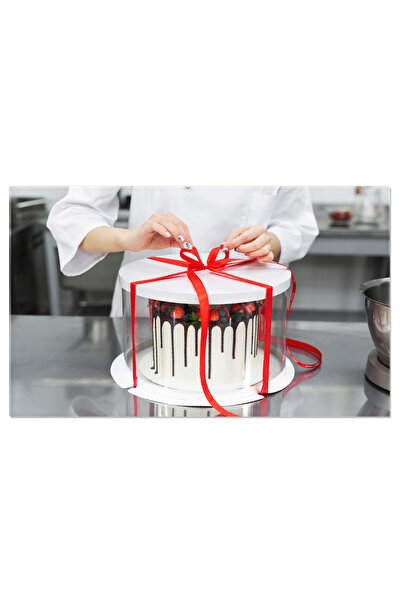 StoryGift Romania Tablou Canvas Patiserul Impacheteaza Tortul Intro Cutie Ele...