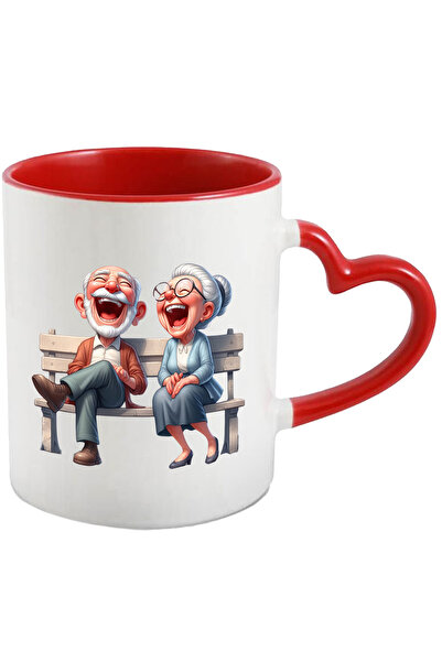 StoryGift Romania Cana Cu O Bunicuta Si Un Bunic | Ilustratie | Stau Pe O Ban...