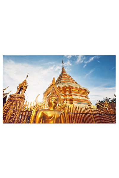 StoryGift Romania Tablou Canvas Templul Budist Wat Phra That Doi Suthep La Ap...