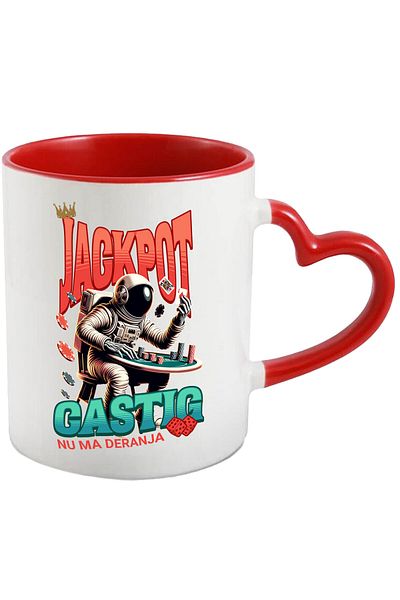 StoryGift Romania Mug - Pink - Ceramic